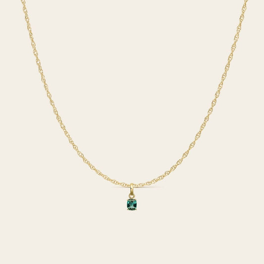 MENORCA PENDANT WITH INDICOLITE TOURMALINE