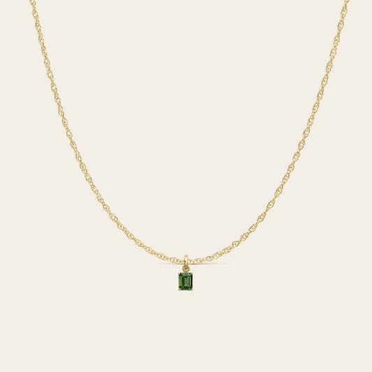 IBIZA PENDANT WITH VERDELITE TOURMALINE