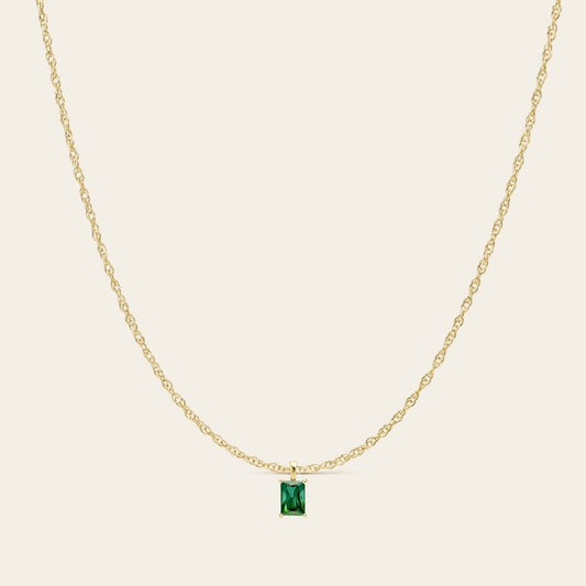 MALLORCA PENDANT WITH GREEN TOURMALINE