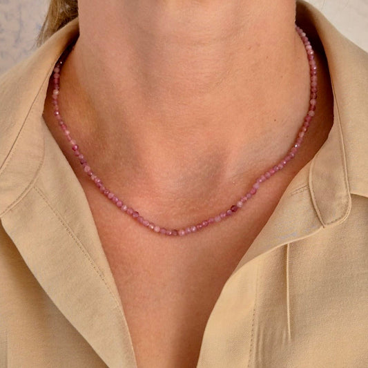 SELENE PINK TOURMALINE NECKLACE
