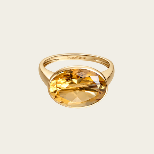 GSTAAD RING 2.0 CITRINE