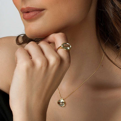 ANILLO GRAZ AMATISTA VERDE