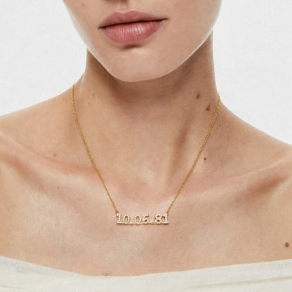 LUCKY NUMBER NECKLACE