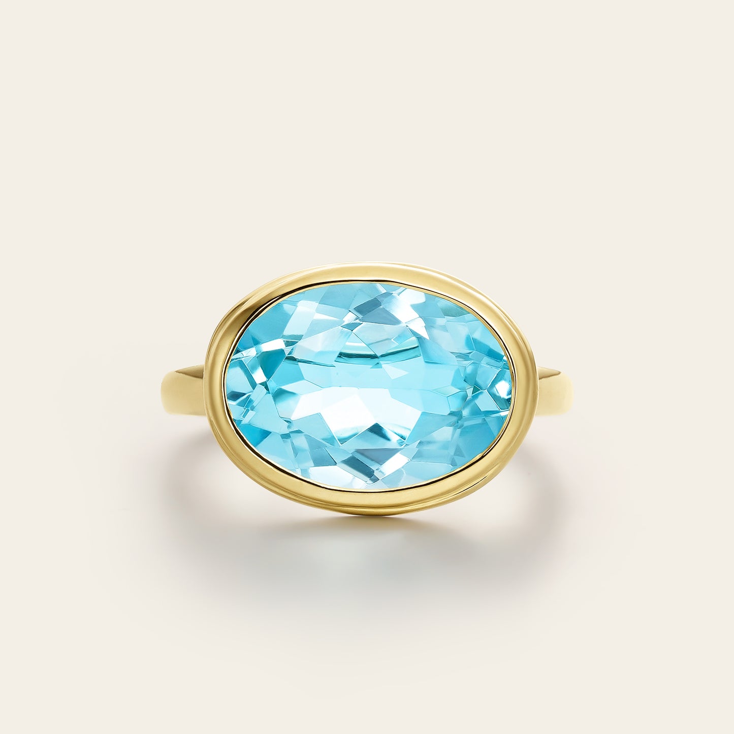 GRAZ BLUE TOPAZ RING