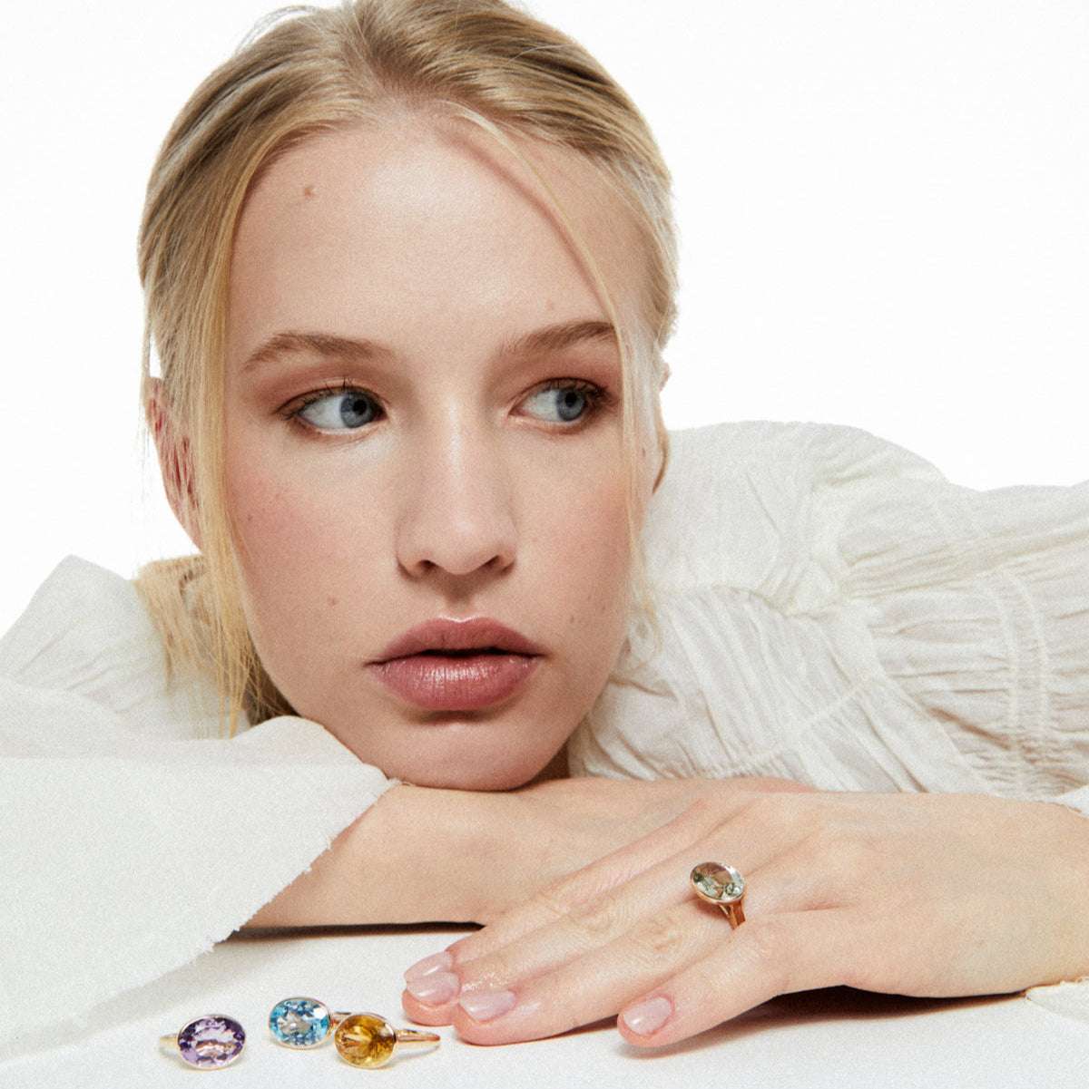 ANILLO GSTAAD 2.0 CITRINO