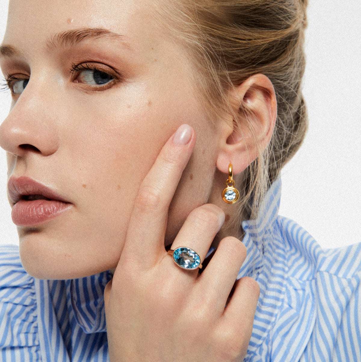 ANILLO GSTAAD 2.0 BLUE TOPAZ