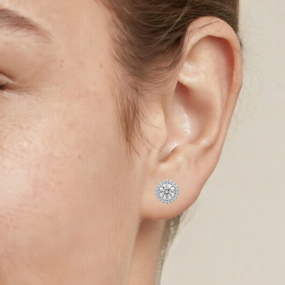 MOON MODULAR EARRINGS 1CT