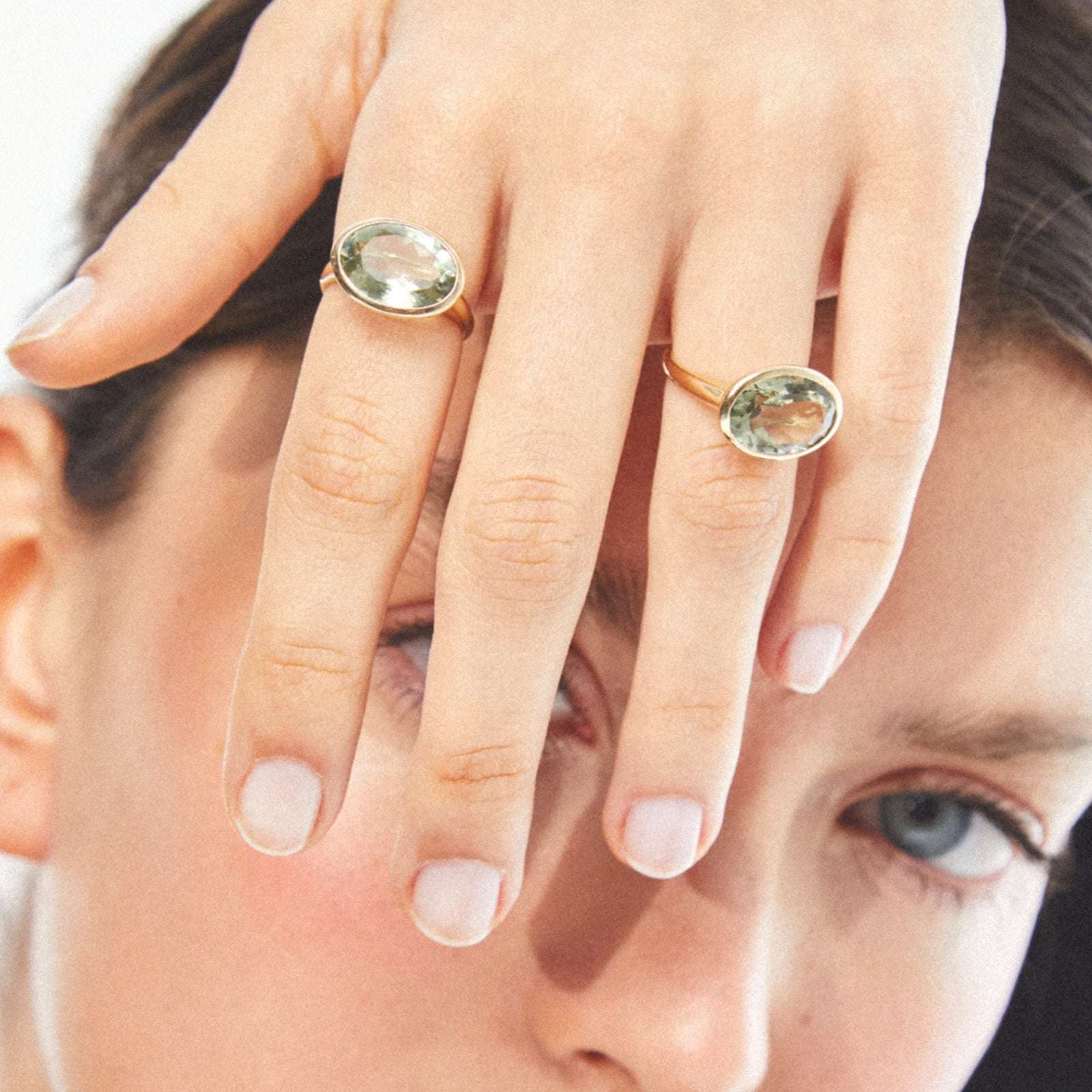 ANILLO GSTAAD AMATISTA VERDE