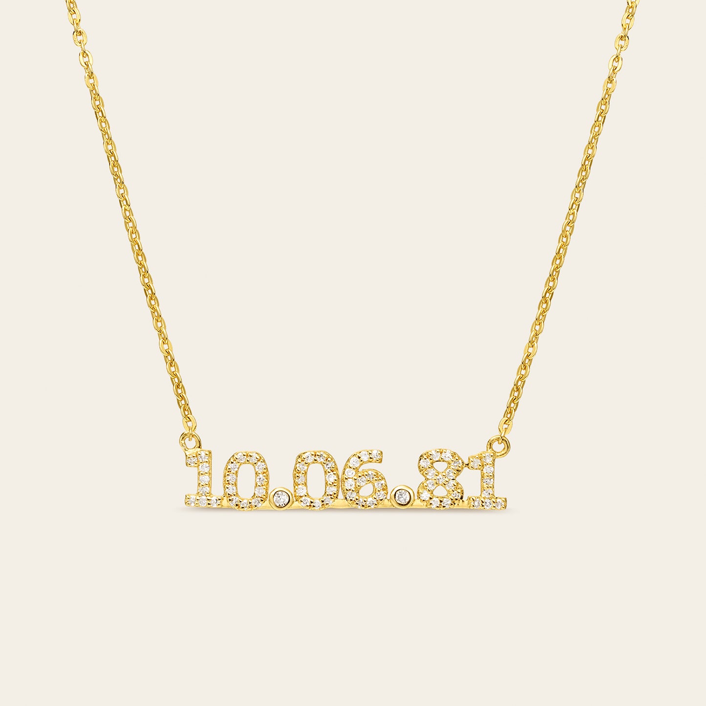 LUCKY NUMBER NECKLACE