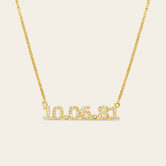 LUCKY NUMBER NECKLACE