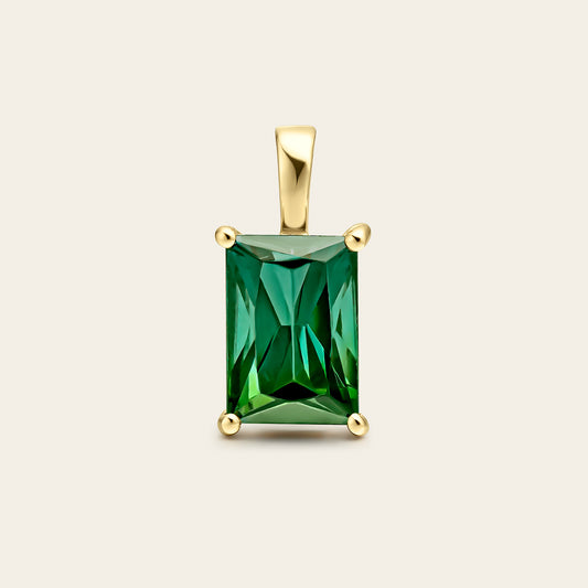 MALLORCA PENDANT WITH GREEN TOURMALINE