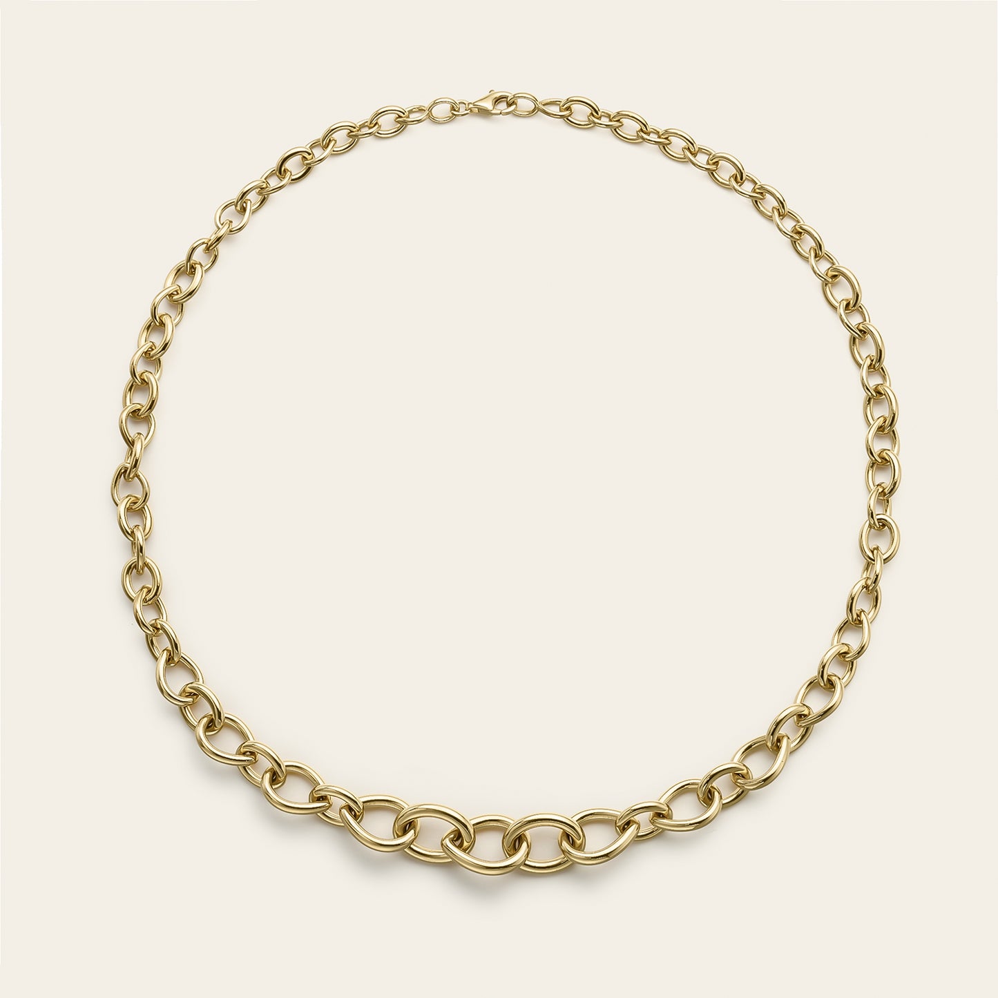 OVAL LINK NECKLACE