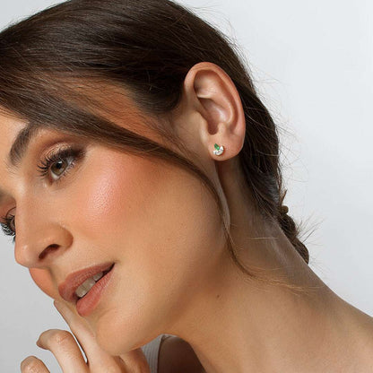 PENDIENTES THREE LEAFS