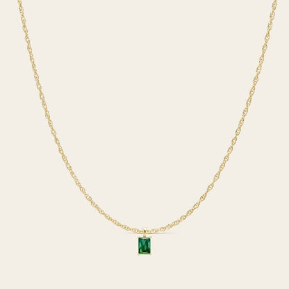 COLGANTE MALLORCA CON TURMALINA VERDE