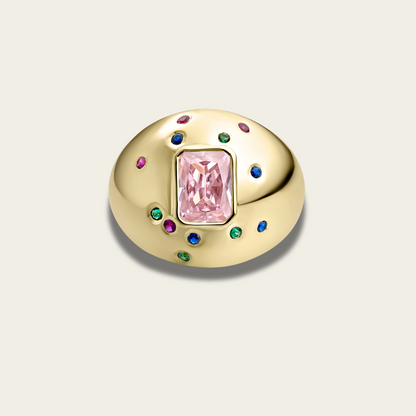 PINK BUBBLE RING