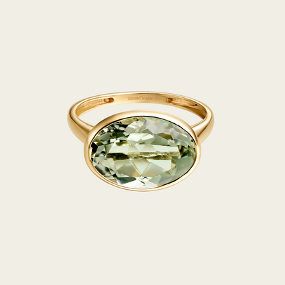ANILLO GSTAAD AMATISTA VERDE