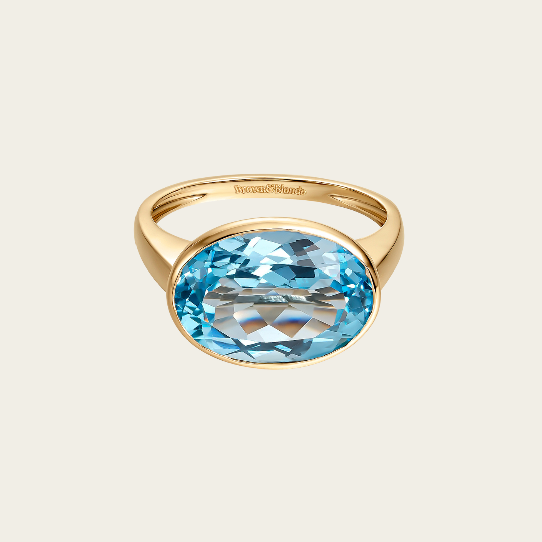 ANILLO GSTAAD 2.0 BLUE TOPAZ