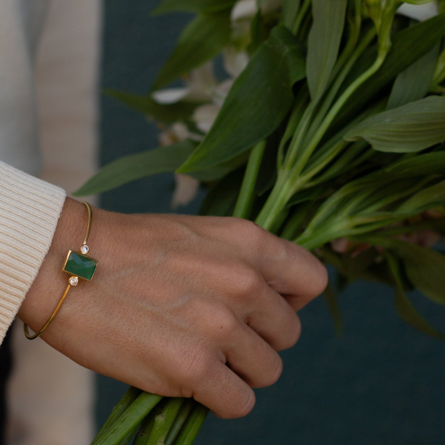 BRAZALETE GREEN ONYX