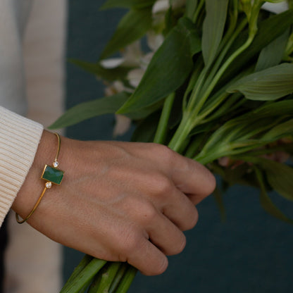 BRAZALETE GREEN ONYX