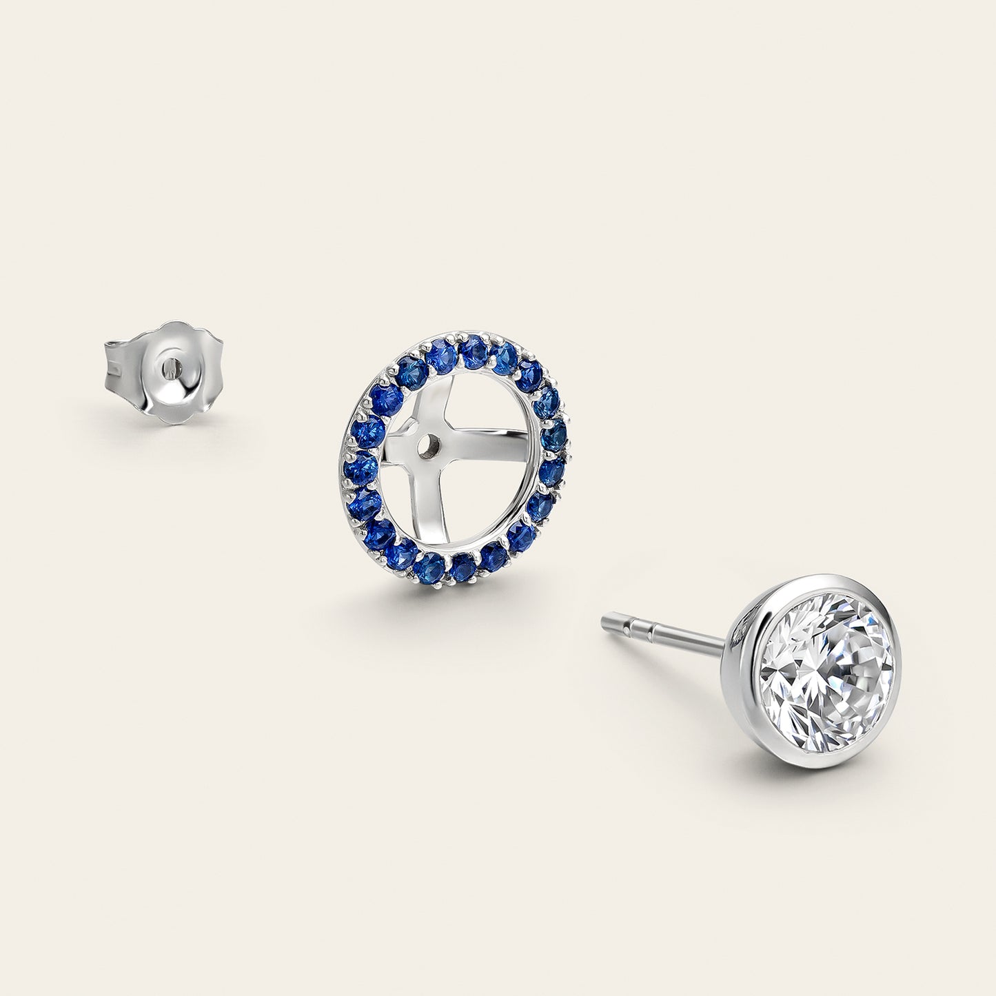 MOON MODULAR EARRINGS