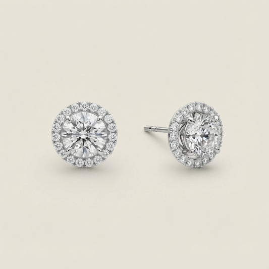 MOON MODULAR EARRINGS 1CT